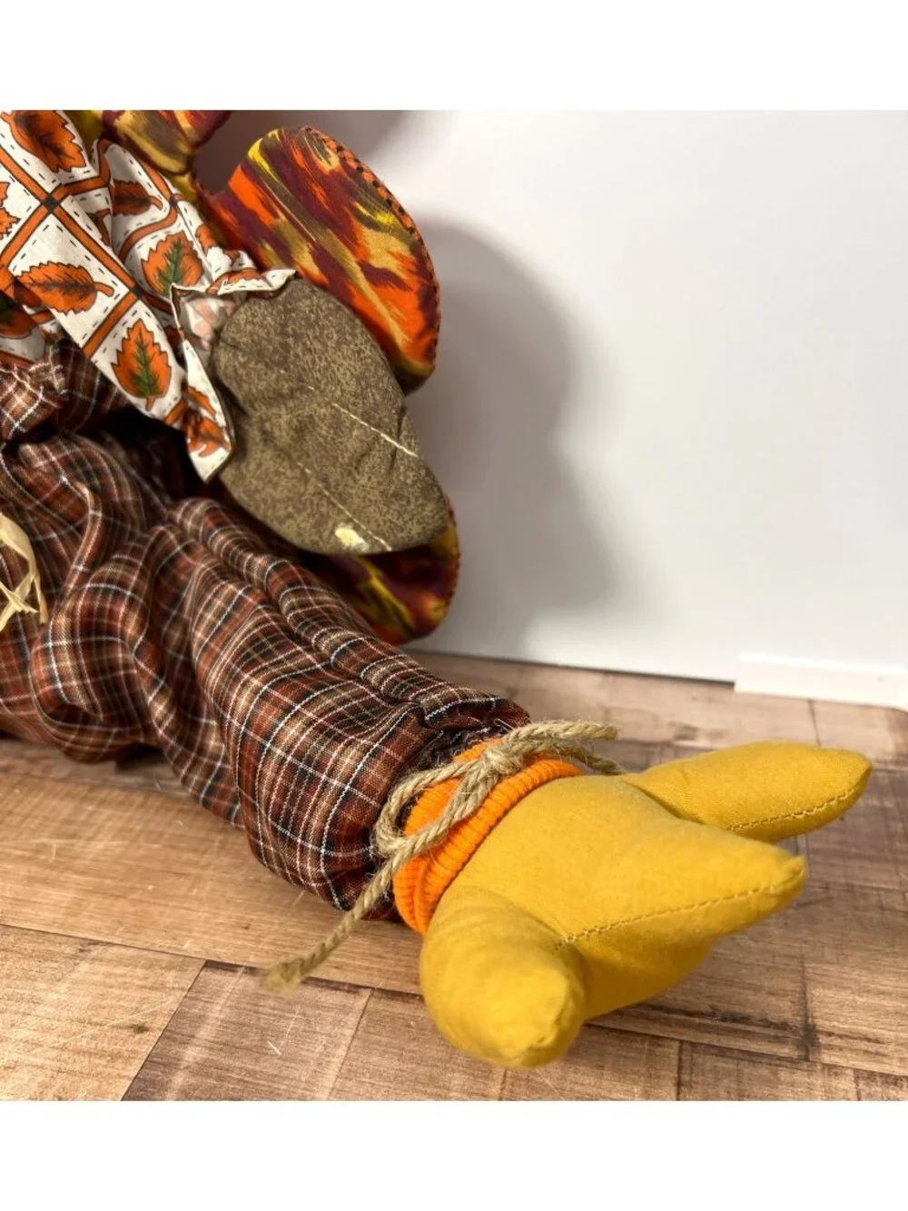 Thanksgiving Tom Turkey Shelf Sitter Autumn Harvest Decor